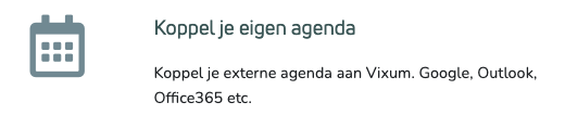 Google Agenda koppelen stap 5.